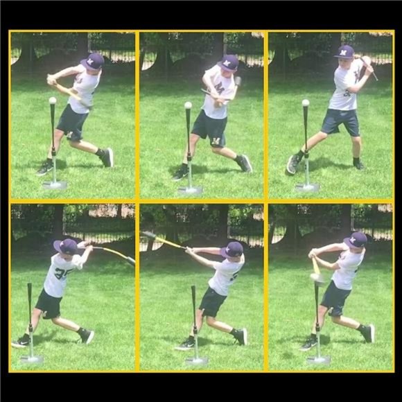 Rope Bat - Hitting System w/ Smushballs - Baseball & Softball Swing Trainer - Picture 5 of 6